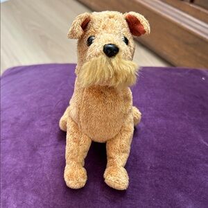 TY Plush Tan Dog stuffed animal